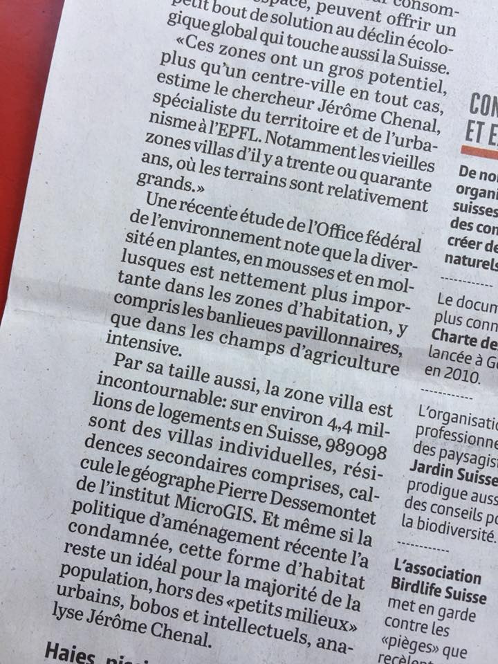 Préservons la zone villas et toute leur biodiversité