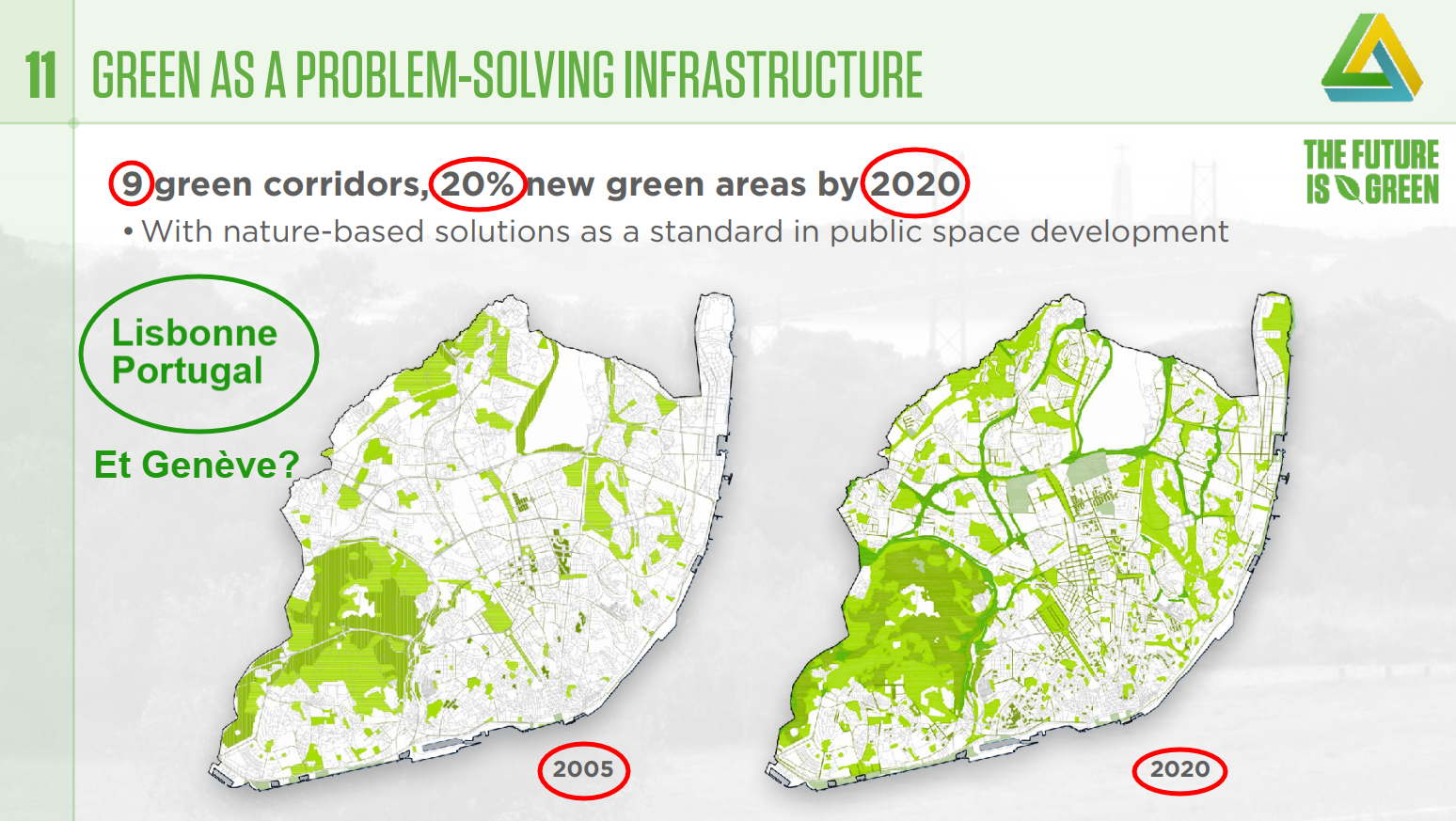 Green as a problem-solving infrastructure