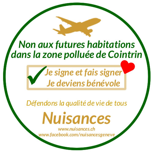 Ultime rappel - Référendum de Cointrin Est et Ouest